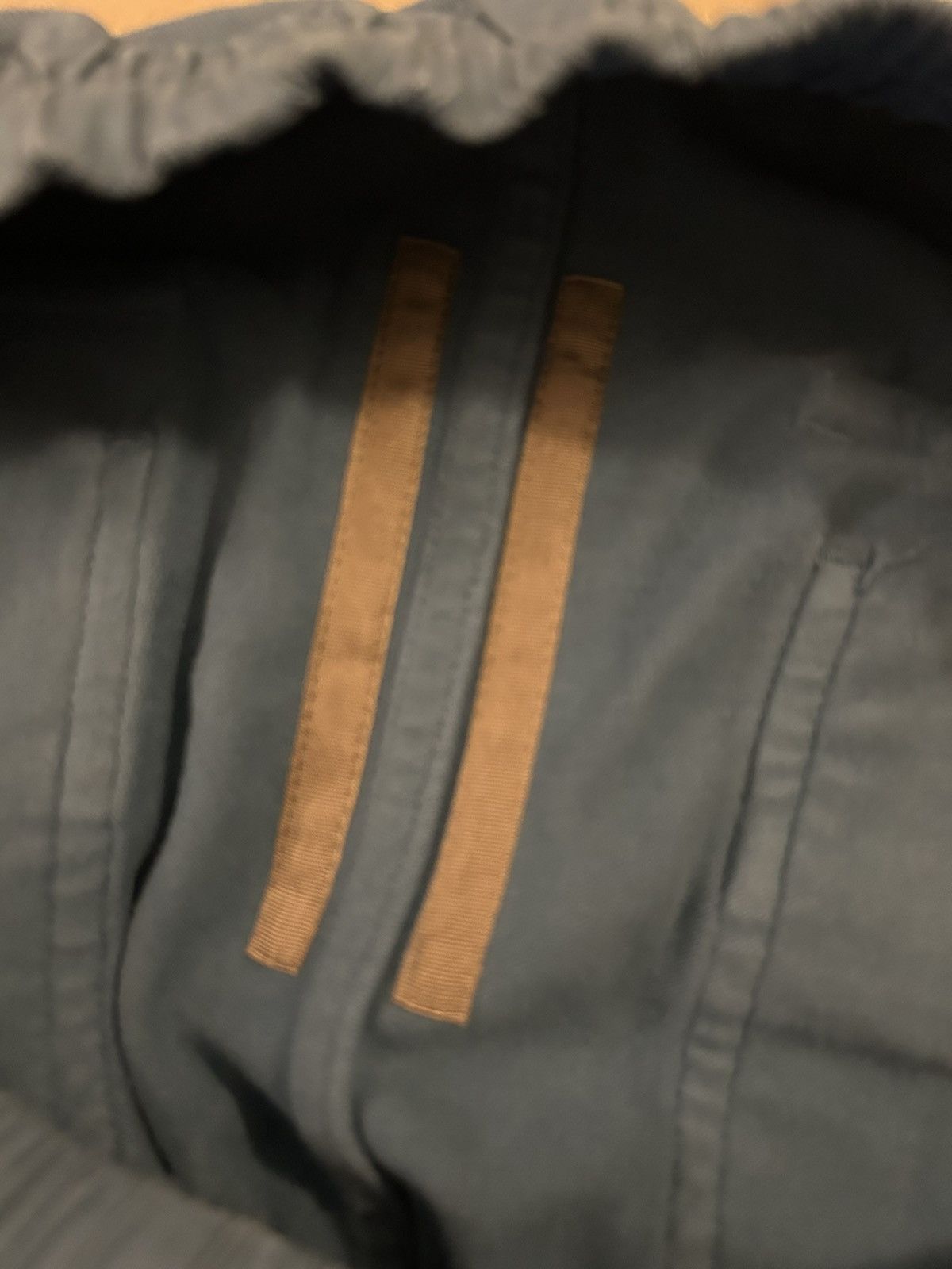 Rick Owens Drkshdw Rick Owens Toothpaste/ Blue Creatch Sweatpants Size US 37 - 2 Thumbnail