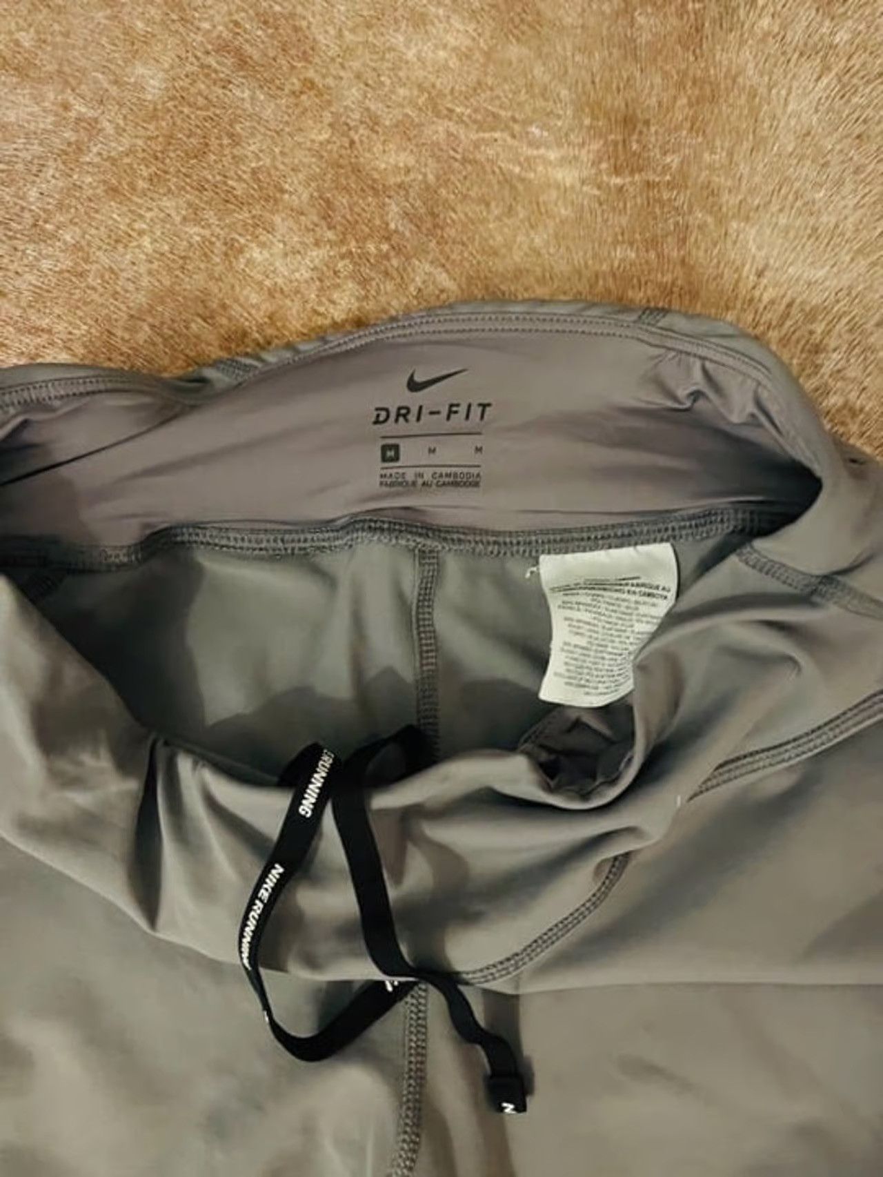 Nike Nike Running Cropped Mesh Leggings Size 30" / US 8 / IT 44 - 3 Thumbnail