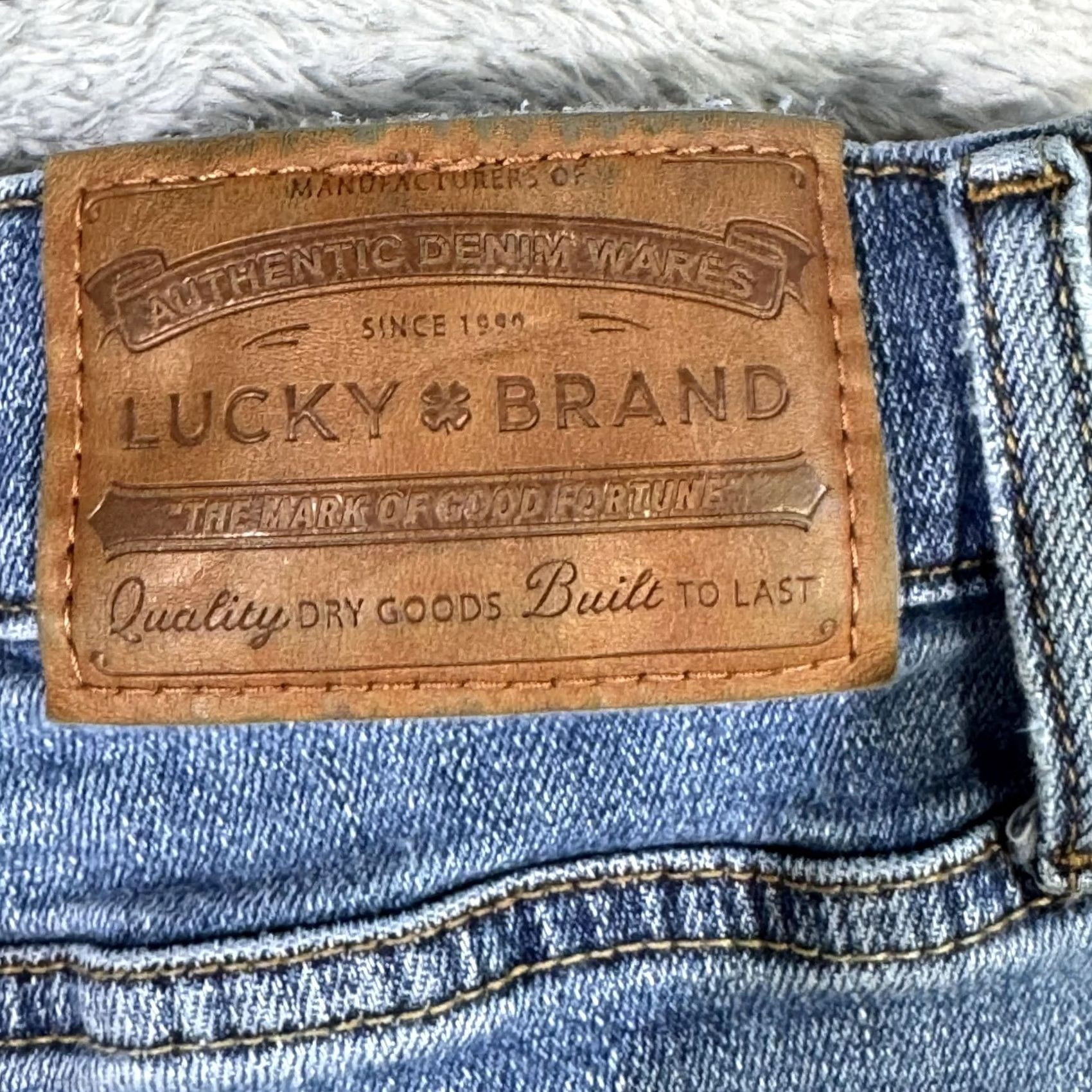 Lucky Brand Lucky Brand Jeans Mens 36x30 Straight Denim Pants 223 Medium Wash 7MP10666 Size US 36 / EU 52 - 3 Thumbnail