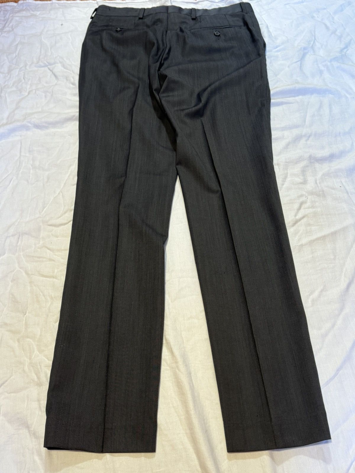 DKNY MENS SUIT PANTS DKNY LIANE WOOL 30x32 Size US 32 / EU 48 - 5 Thumbnail
