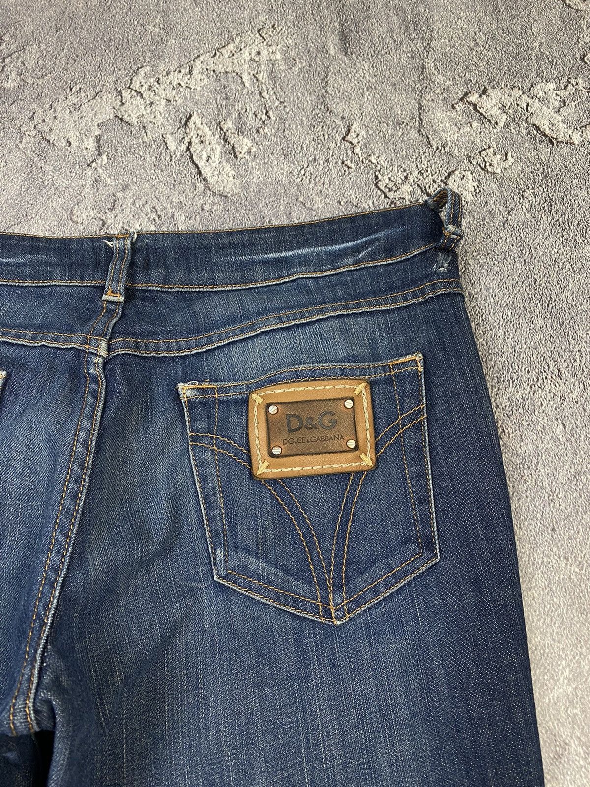 Dolce & Gabbana Luxury Dolce & Gabbana Skinny Blue Washed Jeans Size 29" - 5 Thumbnail
