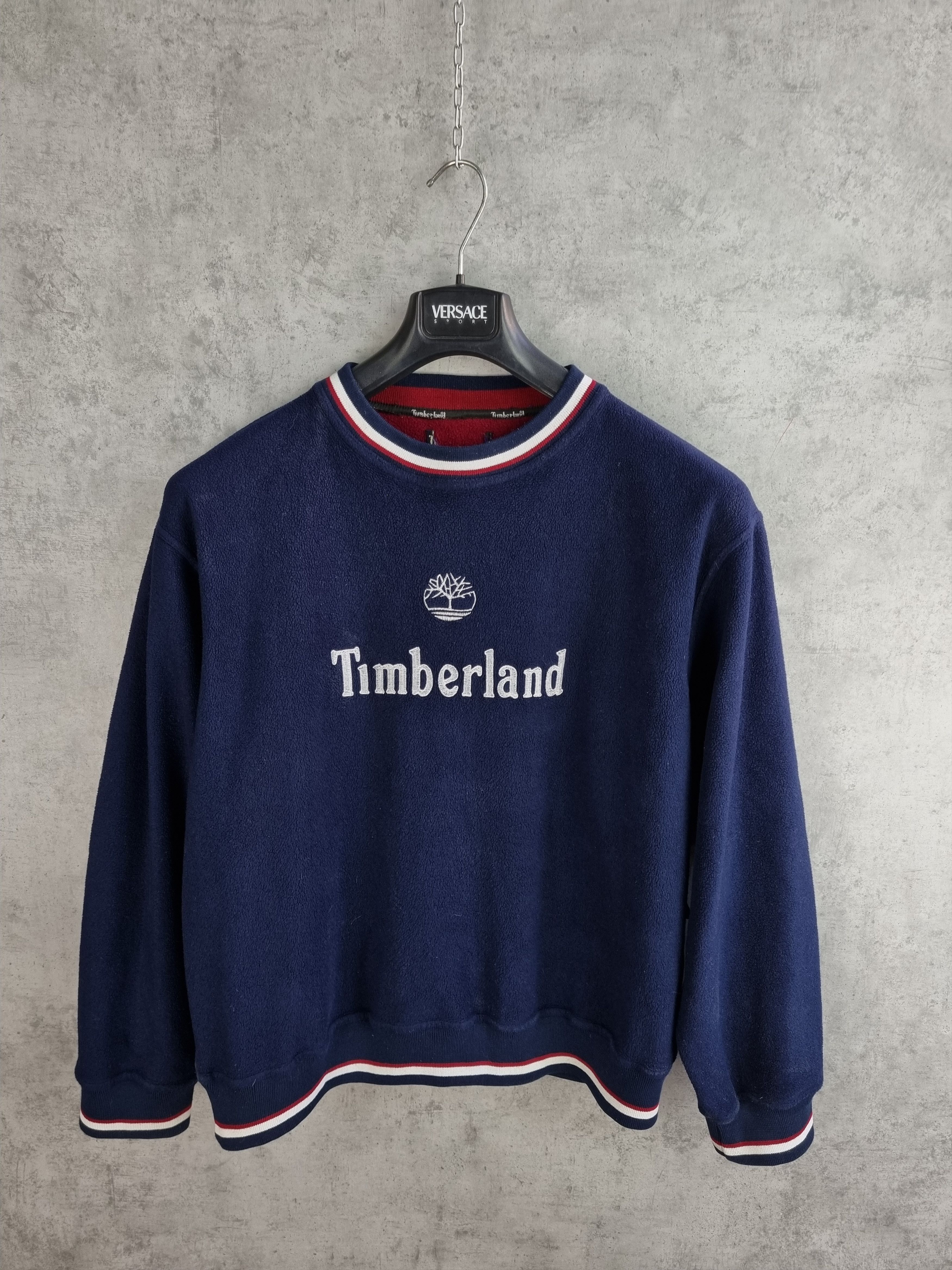 Timberland × Vintage Rare Fleece Vintage Timberland Logo Sweatshirt Size US M / EU 48-50 / 2 - 3 Thumbnail
