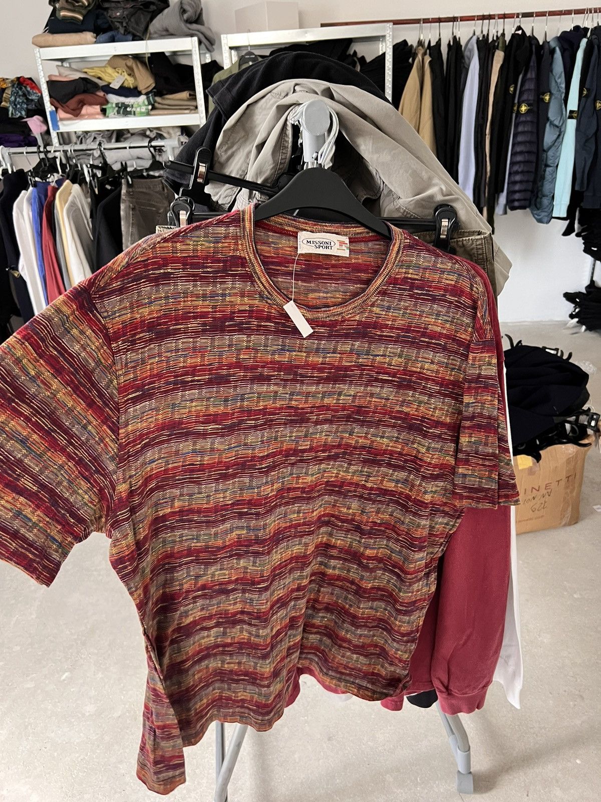 Missoni × Vintage Vintage 80s Missoni Retro T-Shirt Size US M / EU 48-50 / 2 - 5 Thumbnail