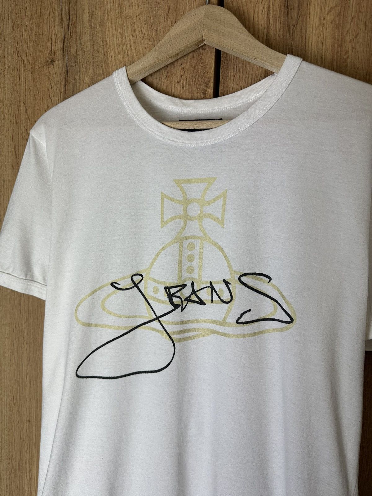 Vivienne Westwood Vivienne Westwood Anglomania Big Logo Tshirt Size US L / EU 52-54 / 3 - 2 Thumbnail