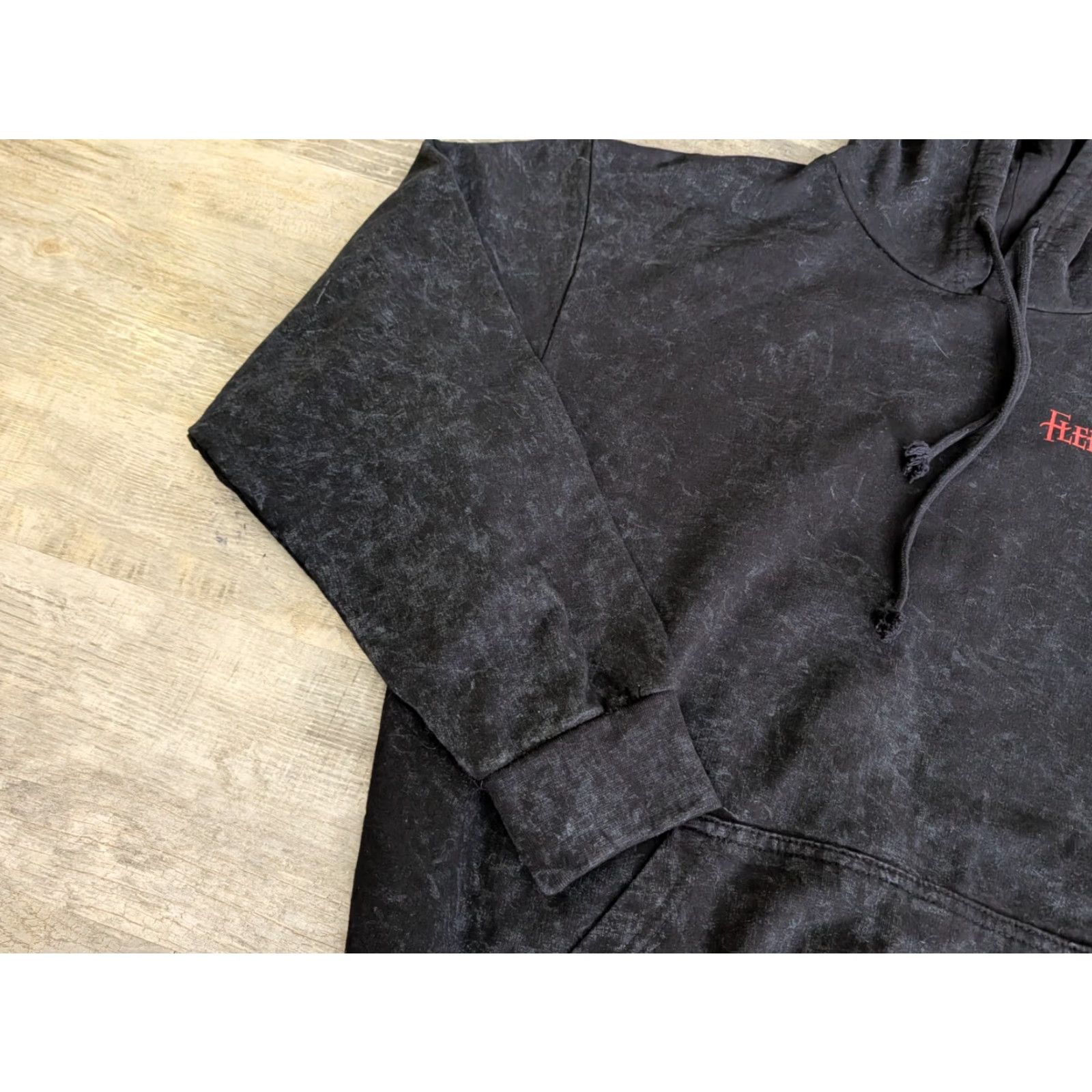 Vintage Fleetwood Mac On Tour Hoodie Unisex M Black Hooded Sweatshirt Size US M / EU 48-50 / 2 - 5 Thumbnail