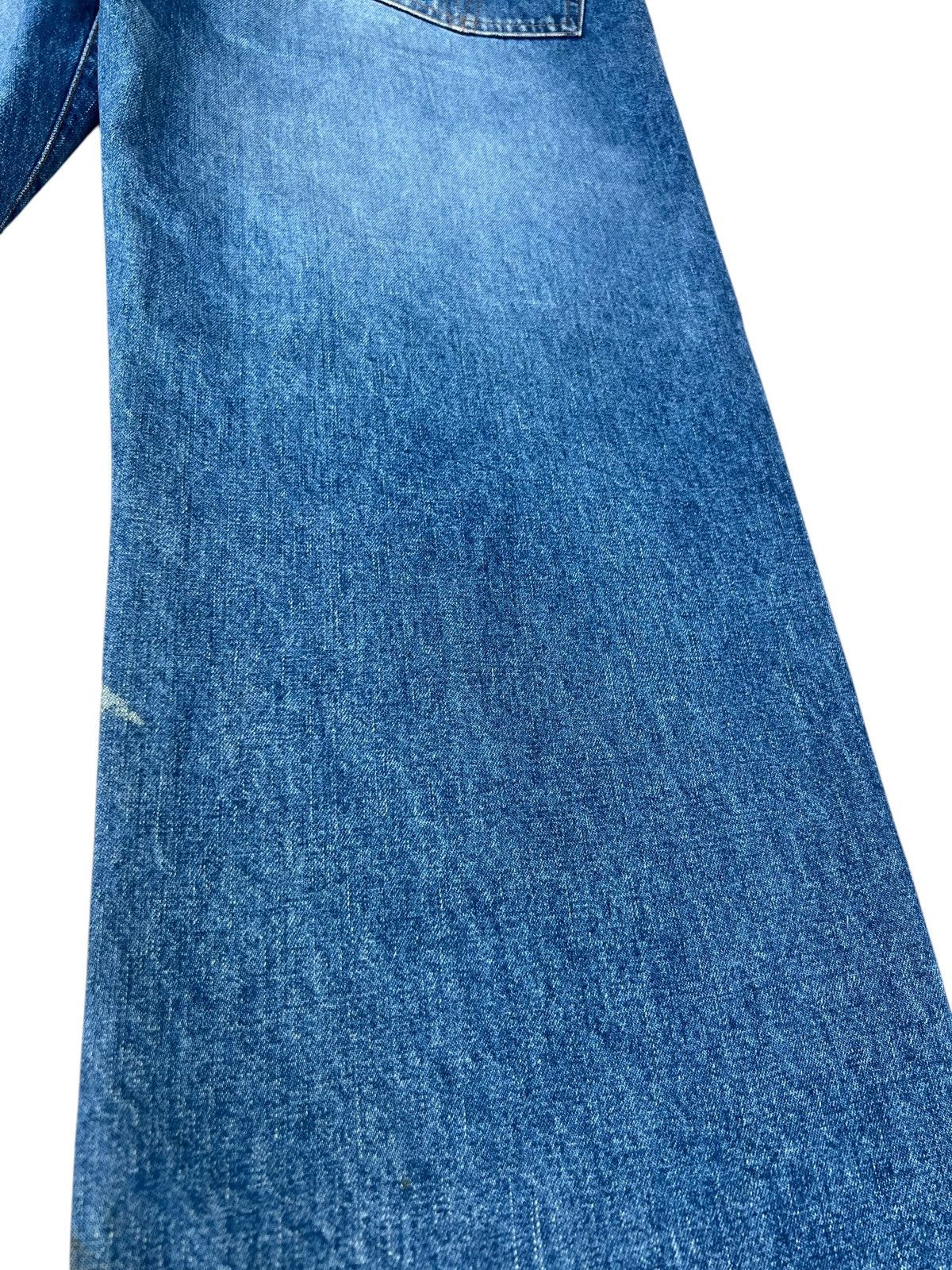 Dolce & Gabbana Vintage Dolce&Gabbana Stains Fade Denim Baggy Wide Jeans Size US 33 - 17 Thumbnail