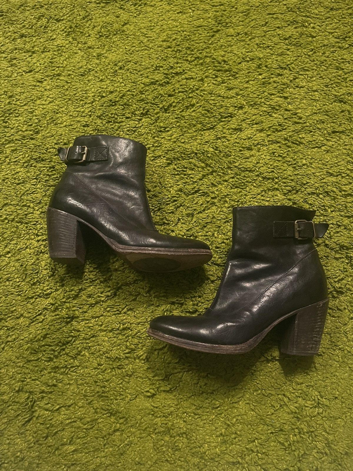 Designer × MoMA Moma avant garde real leather heels boots Size US 5.5 / IT 35.5 - 2 Thumbnail