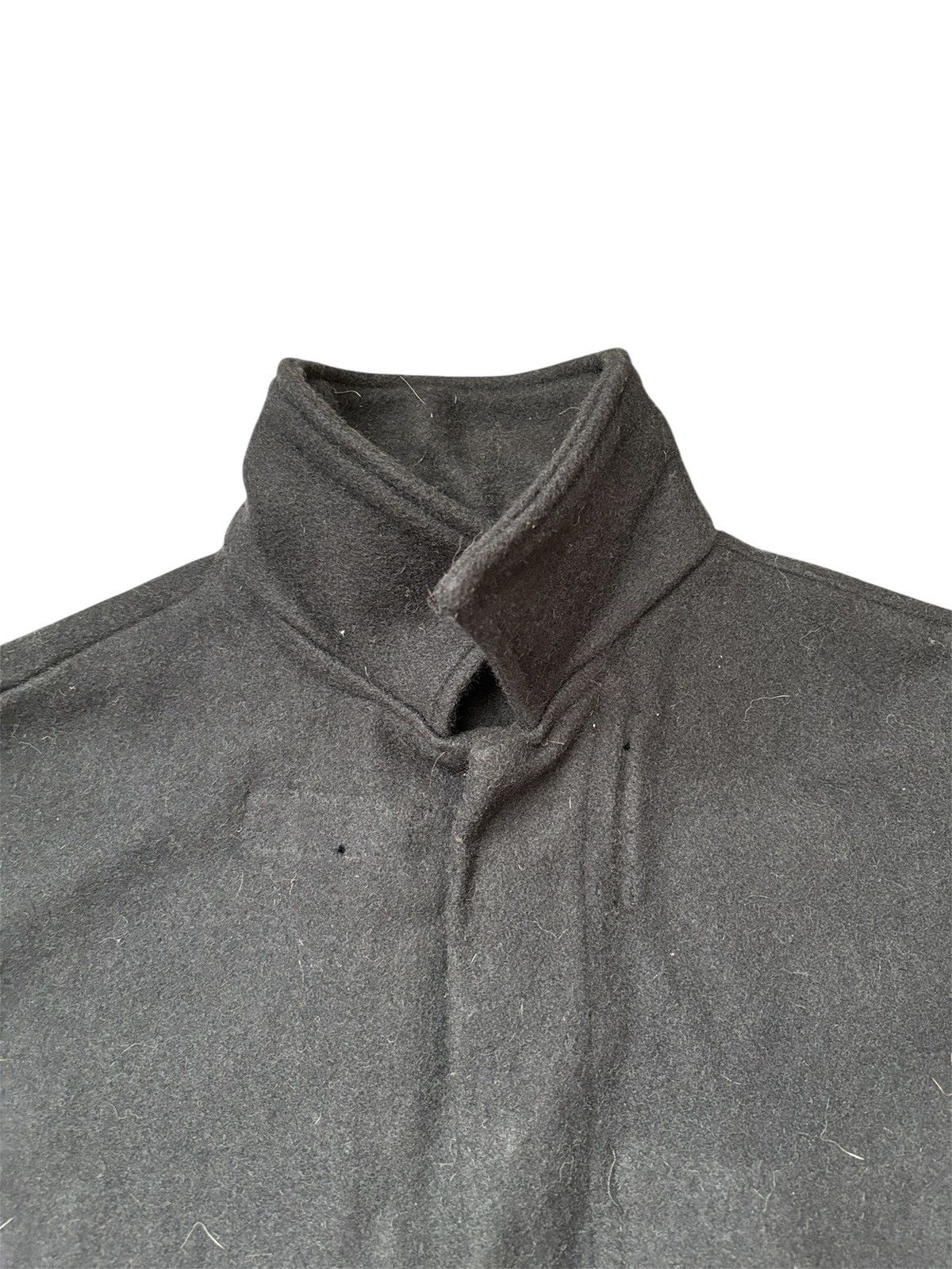 Vintage Vintage wool navy overshirt Size US M / EU 48-50 / 2 - 3 Thumbnail