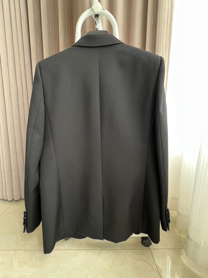 Saint Laurent Paris Saint Laurent Paris A buttoned collar suit jacket-2506 Size US S / EU 44-46 / 1 - 6 Thumbnail
