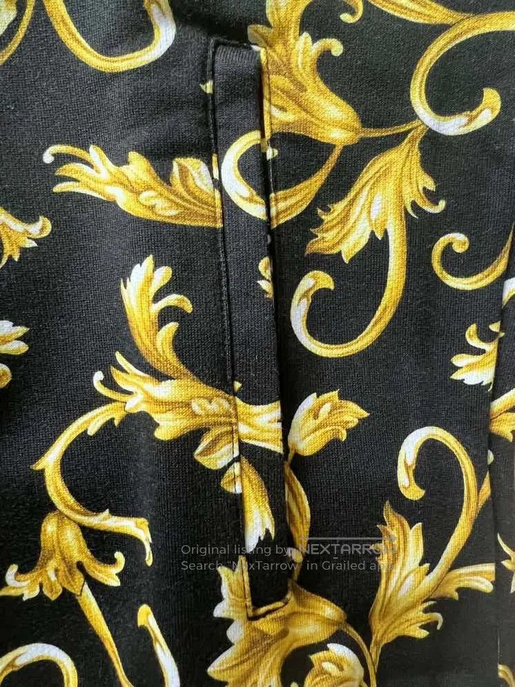 Versace Versace Classic black gold baroque hoodie Size US M / EU 48-50 / 2 - 5 Thumbnail