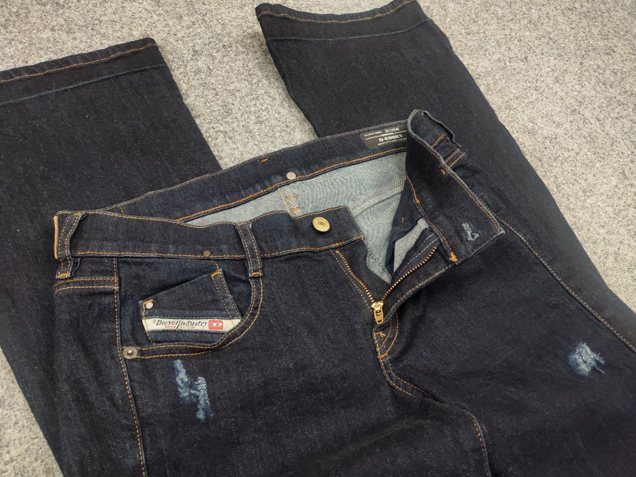 If Six Was Nine Diesel d-ebbey bootcut flared if six was nine style jeans Size 29" - 12 Thumbnail