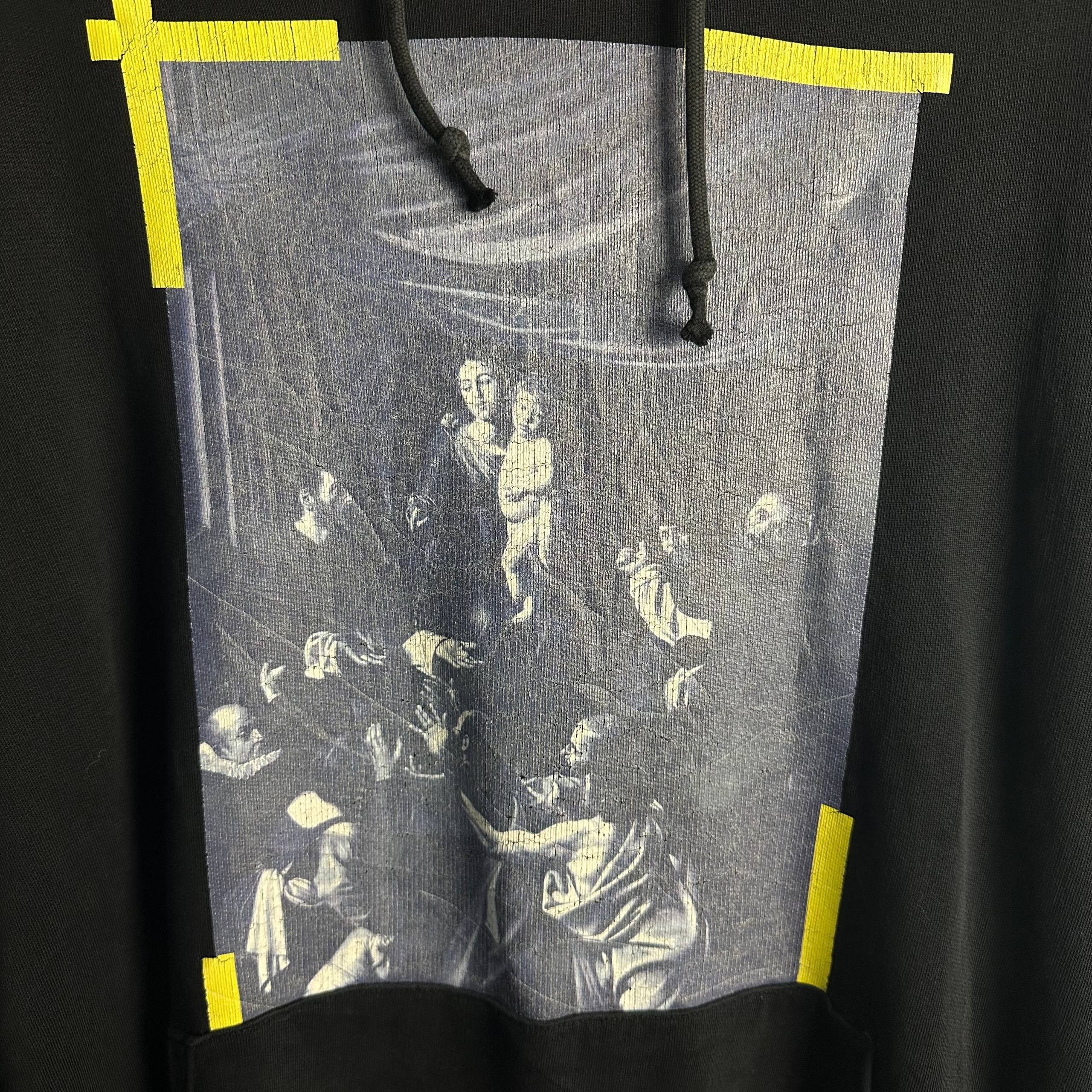 Off-White FW17 Off-White × Virgil Abloh Caravaggio Hoodie Size US XL / EU 56 / 4 - 3 Thumbnail