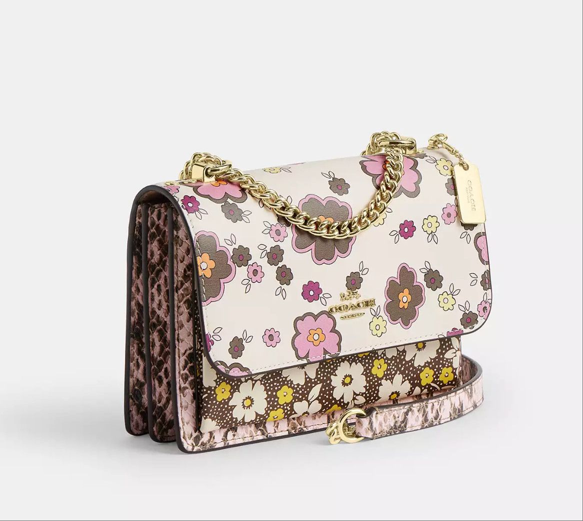 Coach Mini Klare Crossbody Bag With Floral Print CDW82 Size ONE SIZE - 10 Thumbnail