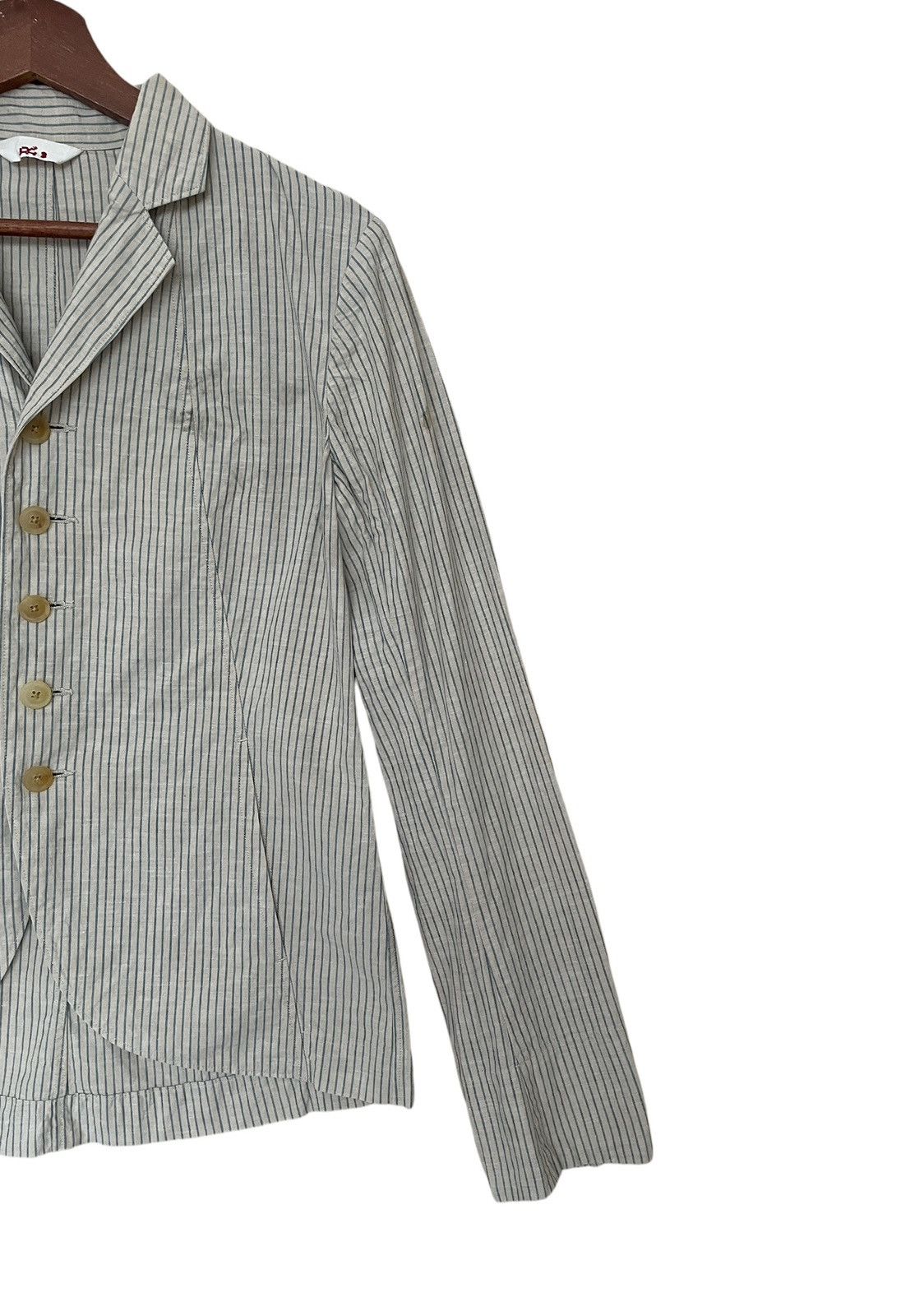 45rpm Vintage Japanese Brand 45rpm Hickory Jacket 2000s Size 34S - 6 Thumbnail
