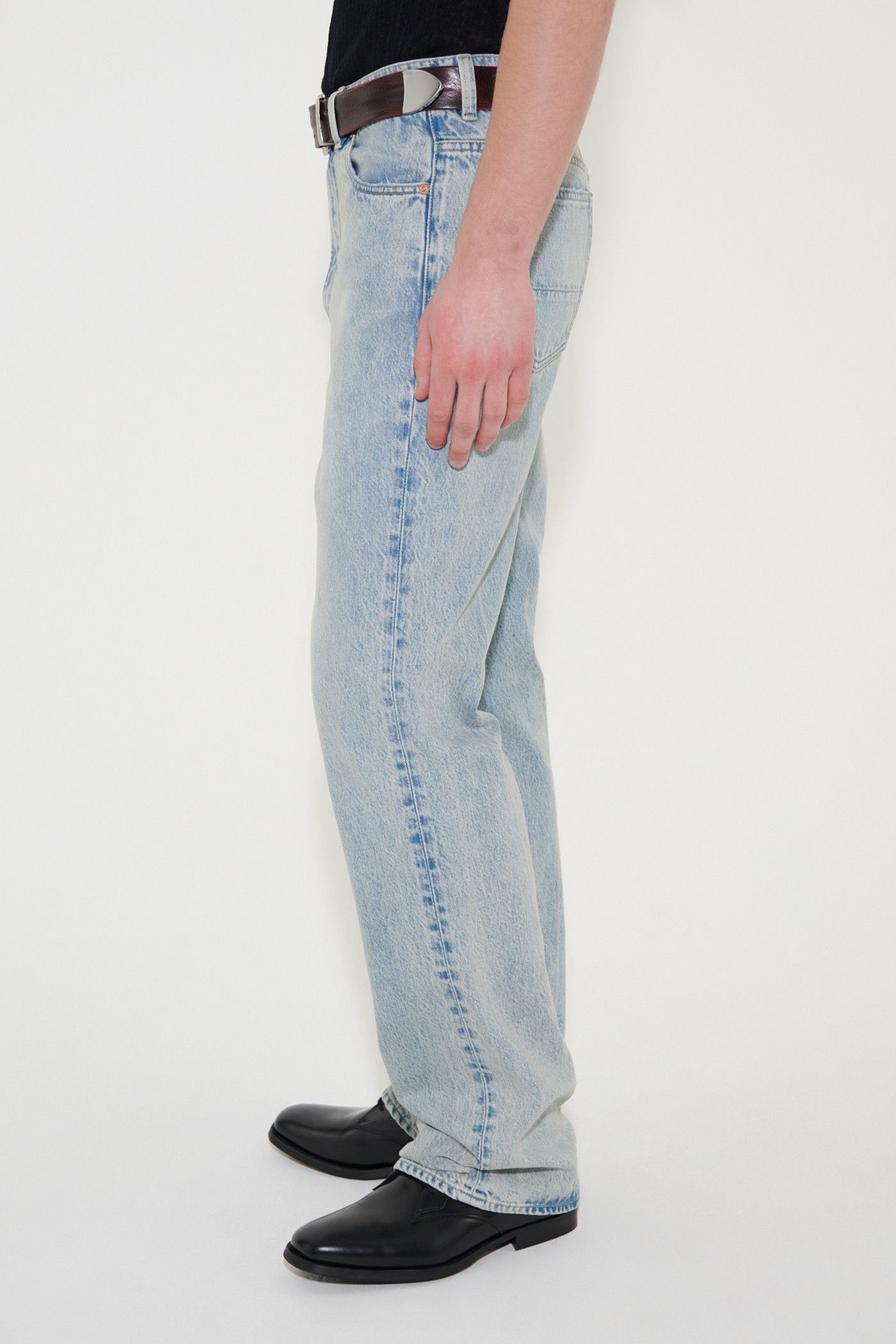 Our Legacy 70S CUT Bleach Crease Denim Size US 32 / EU 48 - 7 Thumbnail