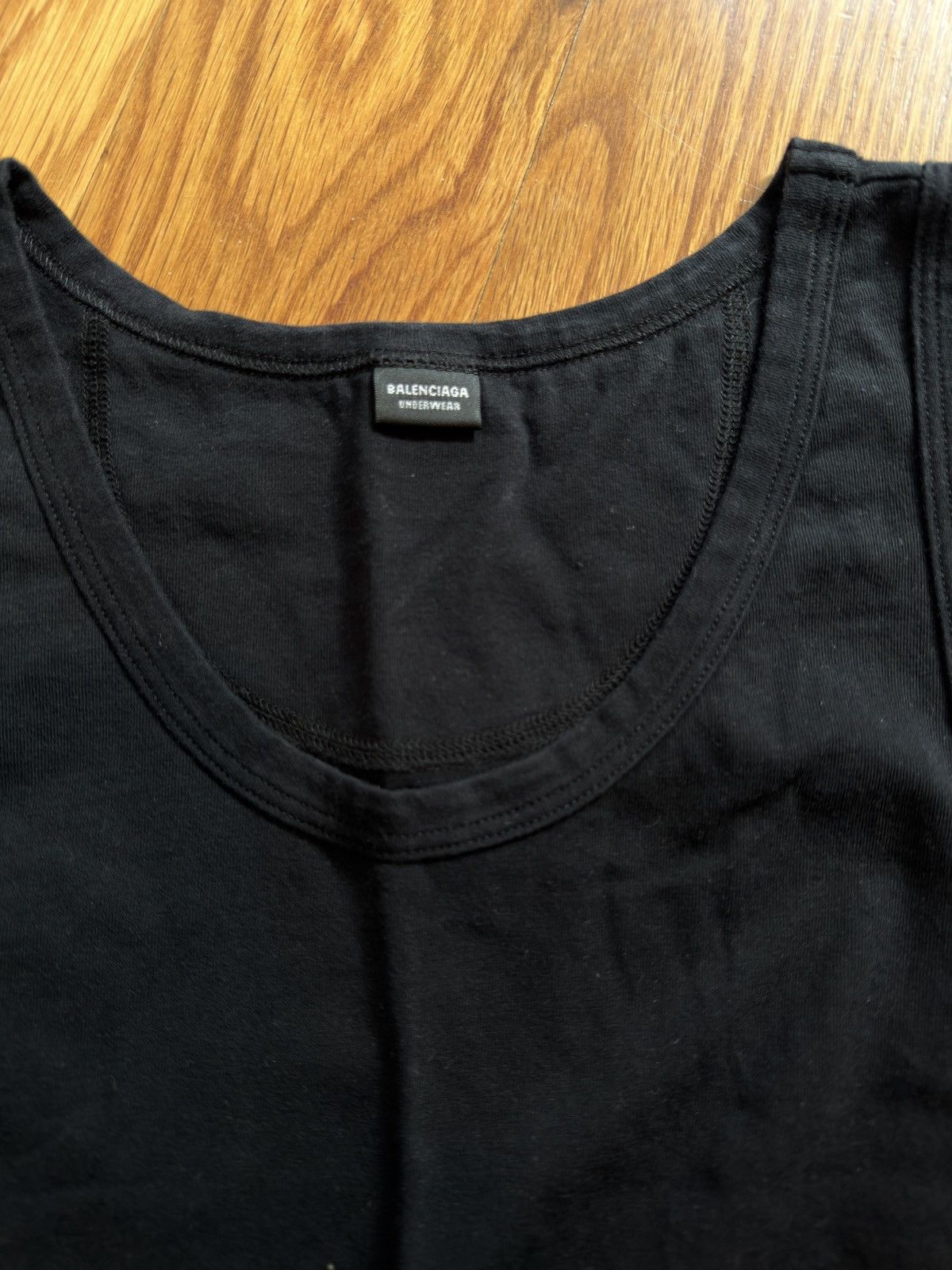 Balenciaga Balenciaga Loungewear Tank Top Size US L / EU 52-54 / 3 - 2 Thumbnail