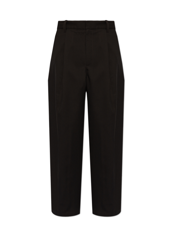 Bottega Veneta o1bcso1str1025 Dry Mouline Wool Trousers Pant in Blue Size US 28 / EU 44 - 1 Preview