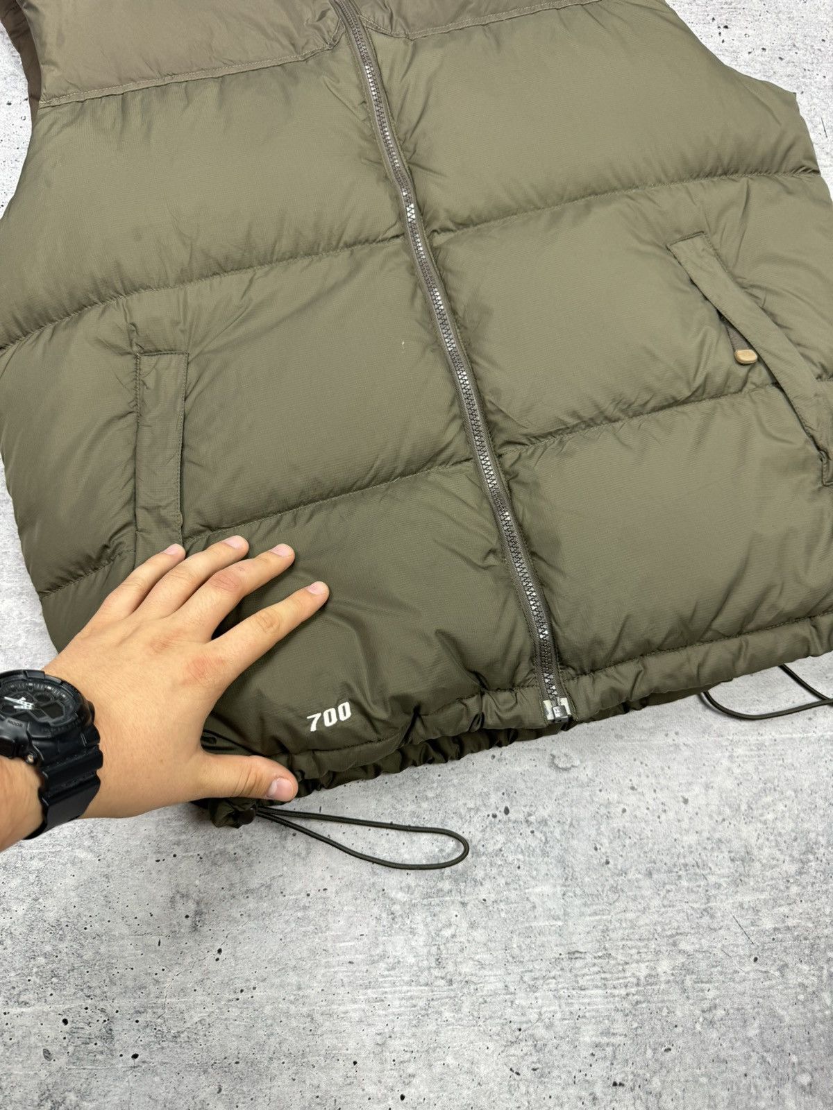 The North Face Vintage Y2K The North Face 700 Down Brown Puffer Vest Jacket Size US L / EU 52-54 / 3 - 6 Thumbnail