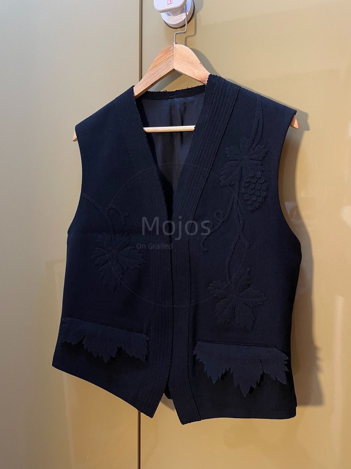 Yohji Yamamoto Yohji Yamamoto Pour Homme 93AW Flower Patches Vest-2508 Size US M / EU 48-50 / 2 - 3 Thumbnail