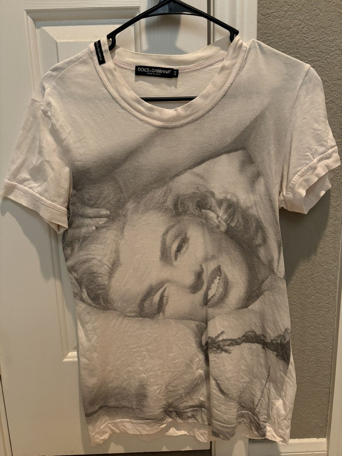 Dolce & Gabbana Dolce & Gabbana Marilyn Monroe Shirt Size M / US 6-8 / IT 42-44 - 1 Thumbnail