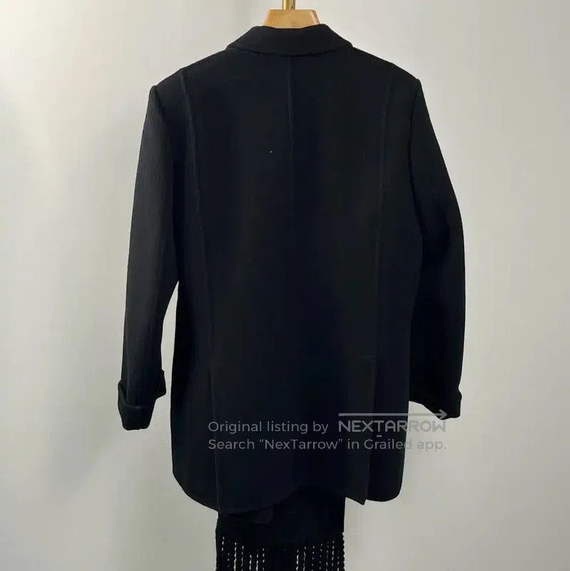 Fendi Fendi Black Wool Women's Coat Size L . Size L / US 10 / IT 46 - 2 Thumbnail
