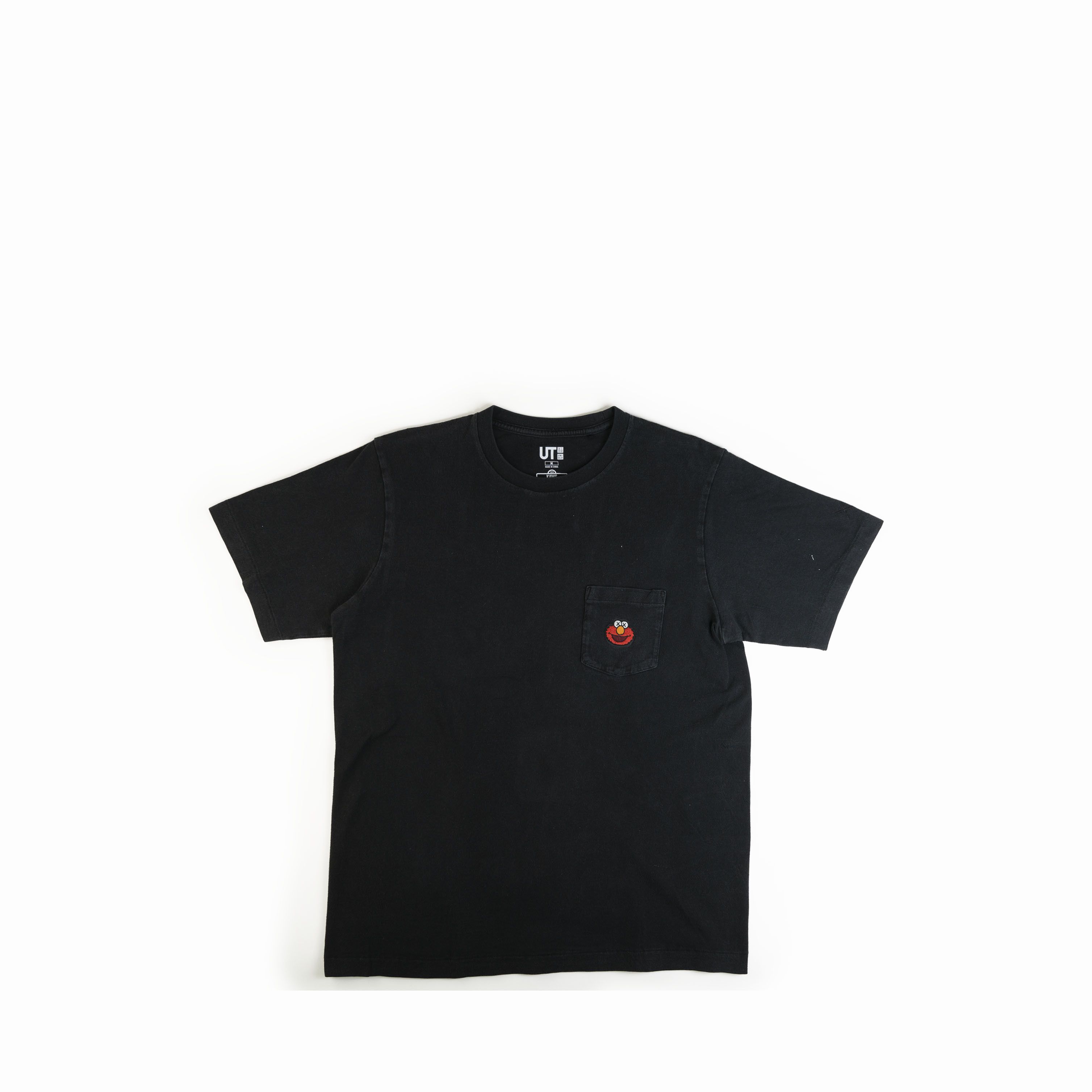 Kaws × Uniqlo Kaws Sesame Street Elmo Paint Splatter Tee Shirt Size US M / EU 48-50 / 2 - 1 Thumbnail