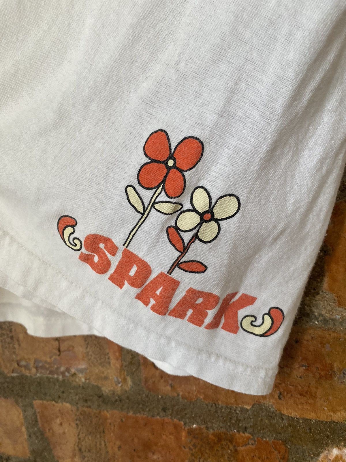Girl Skateboards × Hook-Ups × Japanese Brand Vintage Y2K SPARK pin up sex tee Size US S / EU 44-46 / 1 - 5 Thumbnail