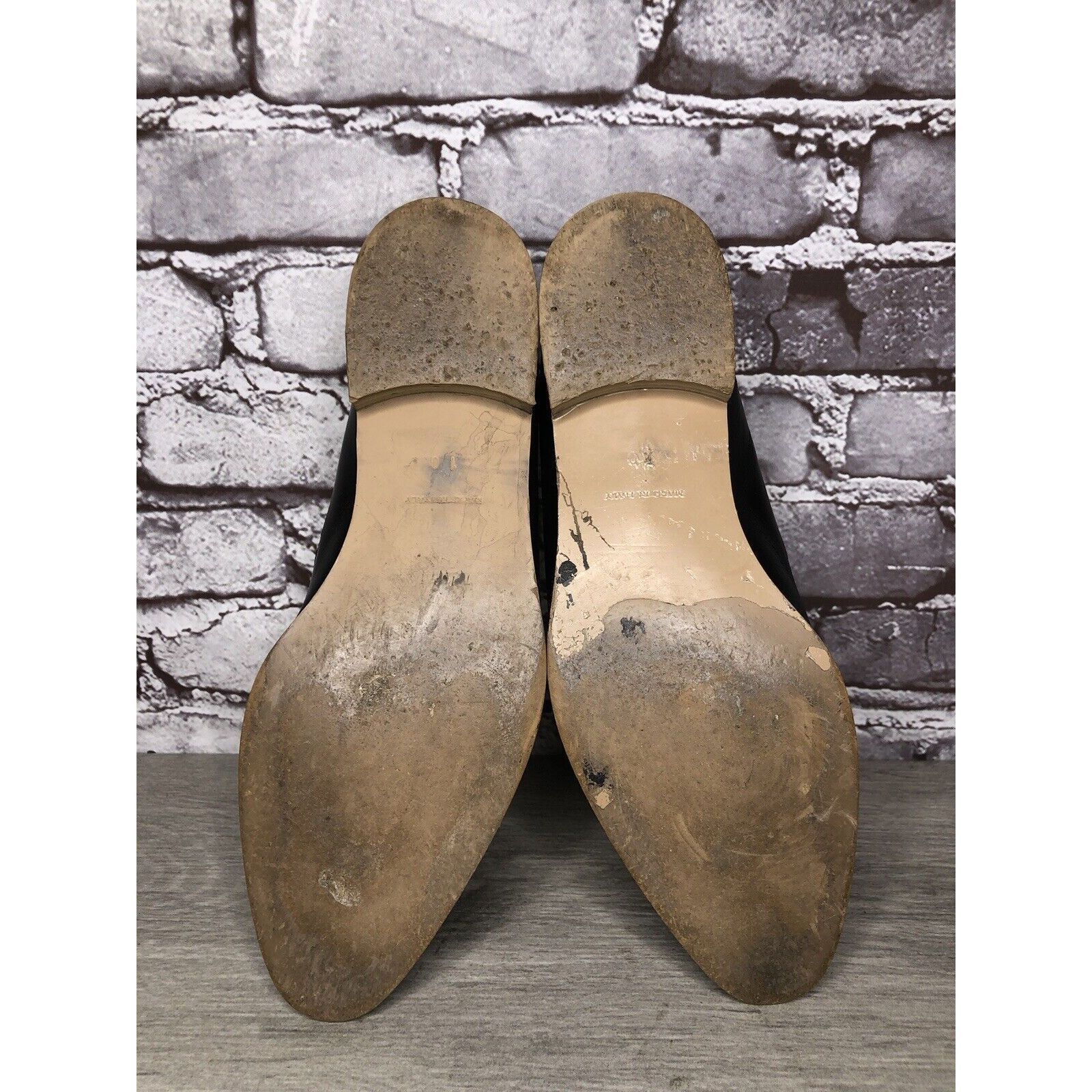 Everlane Everlane The Modern Black Leather Slip On Pointed Toe Loafer Size US 10 / IT 40 - 14 Thumbnail