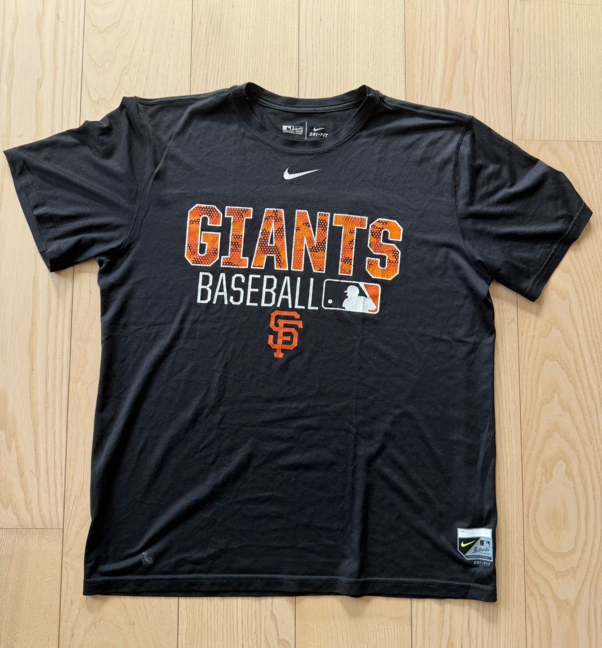 Nike Nike San Francisco Giants MLB Dri-Fit Tee Black Size US L / EU 52-54 / 3 - 1 Thumbnail