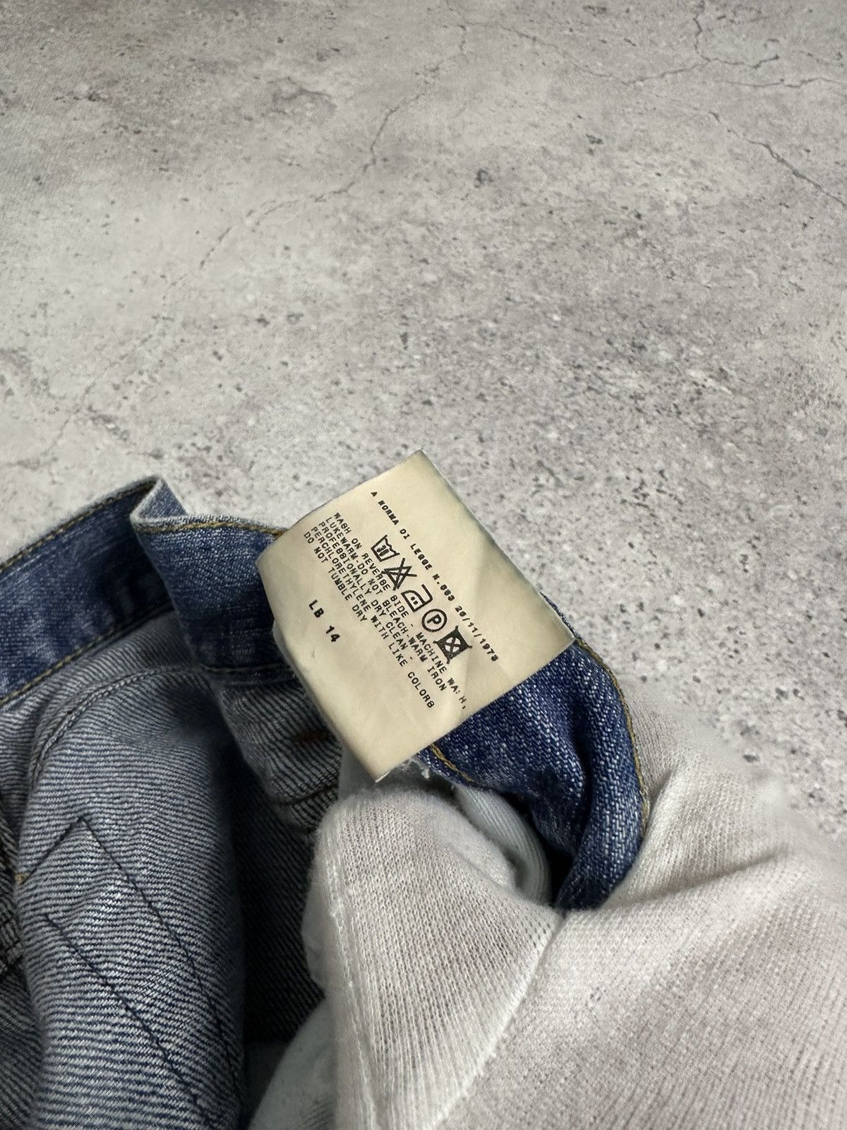 Dolce & Gabbana VTG Rare Y2K Dolce & Gabbana Two Color Distressed Pants Size US 30 / EU 46 - 20 Thumbnail