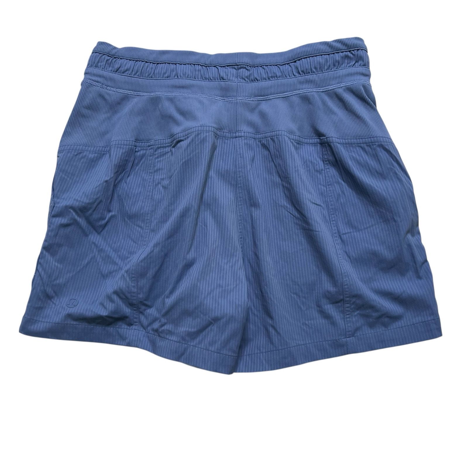 Lululemon Lululemon Women’s Blue Drawstring Athletic Gym Shorts - 4 Size 27" / US 4 / IT 40 - 6 Thumbnail