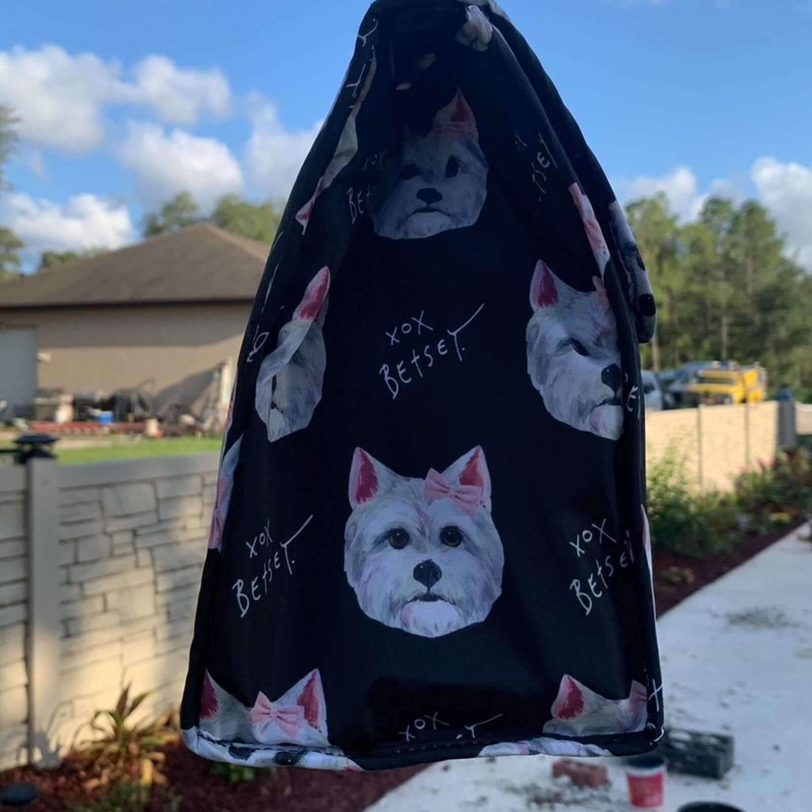 Other Betsey Johnson Lunch Tote with Westie Dog Print Size ONE SIZE - 3 Thumbnail