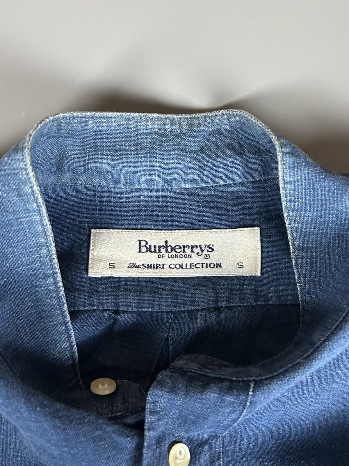 Burberry Burberrys ‘Shirt Collection’ Linen Shirt Size US S / EU 44-46 / 1 - 4 Thumbnail