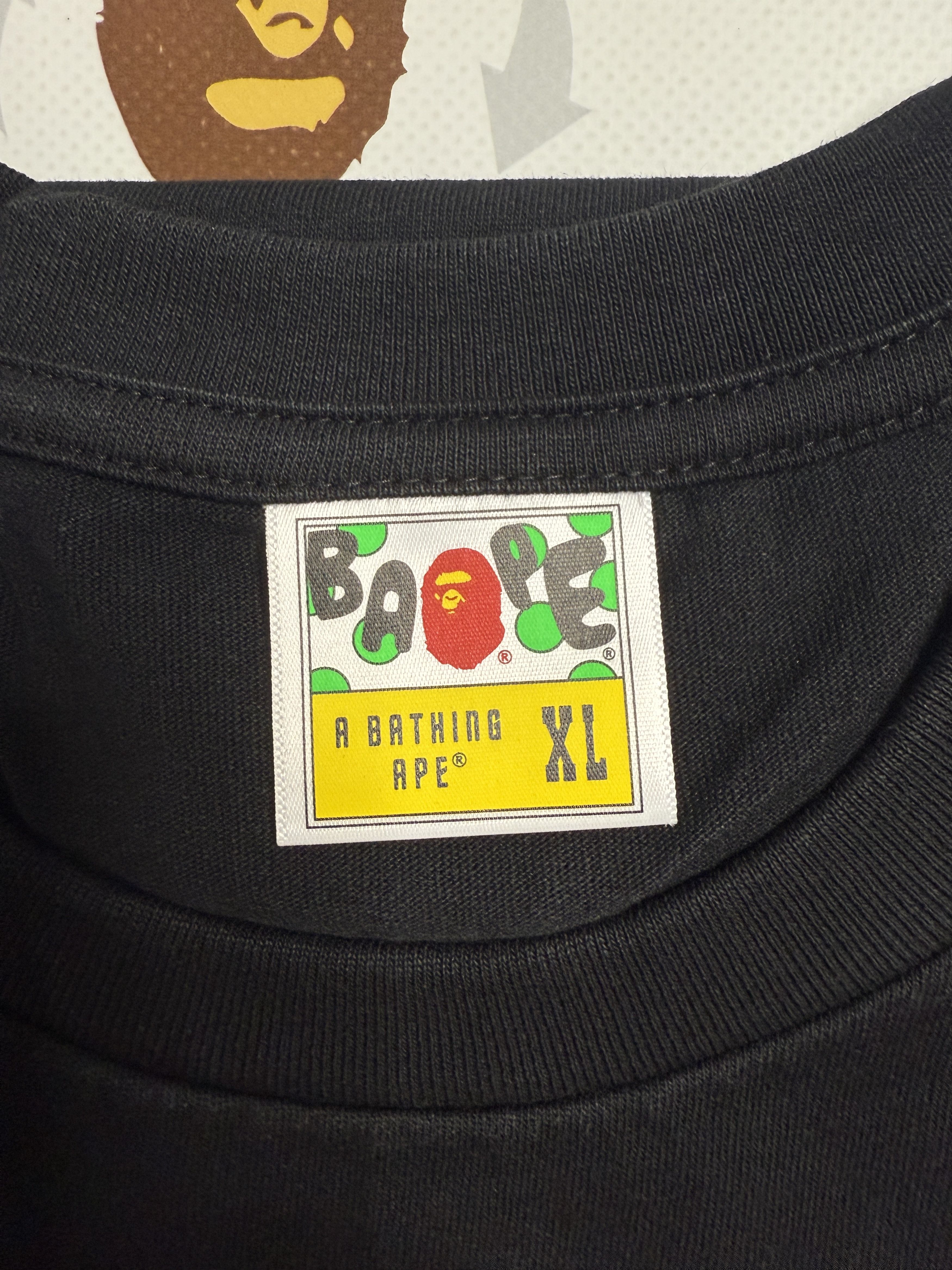 Bape JAPAN AUTUMN APE HEAD TEE (JAPAN EXCLUSIVE) Size US XL / EU 56 / 4 - 6 Thumbnail
