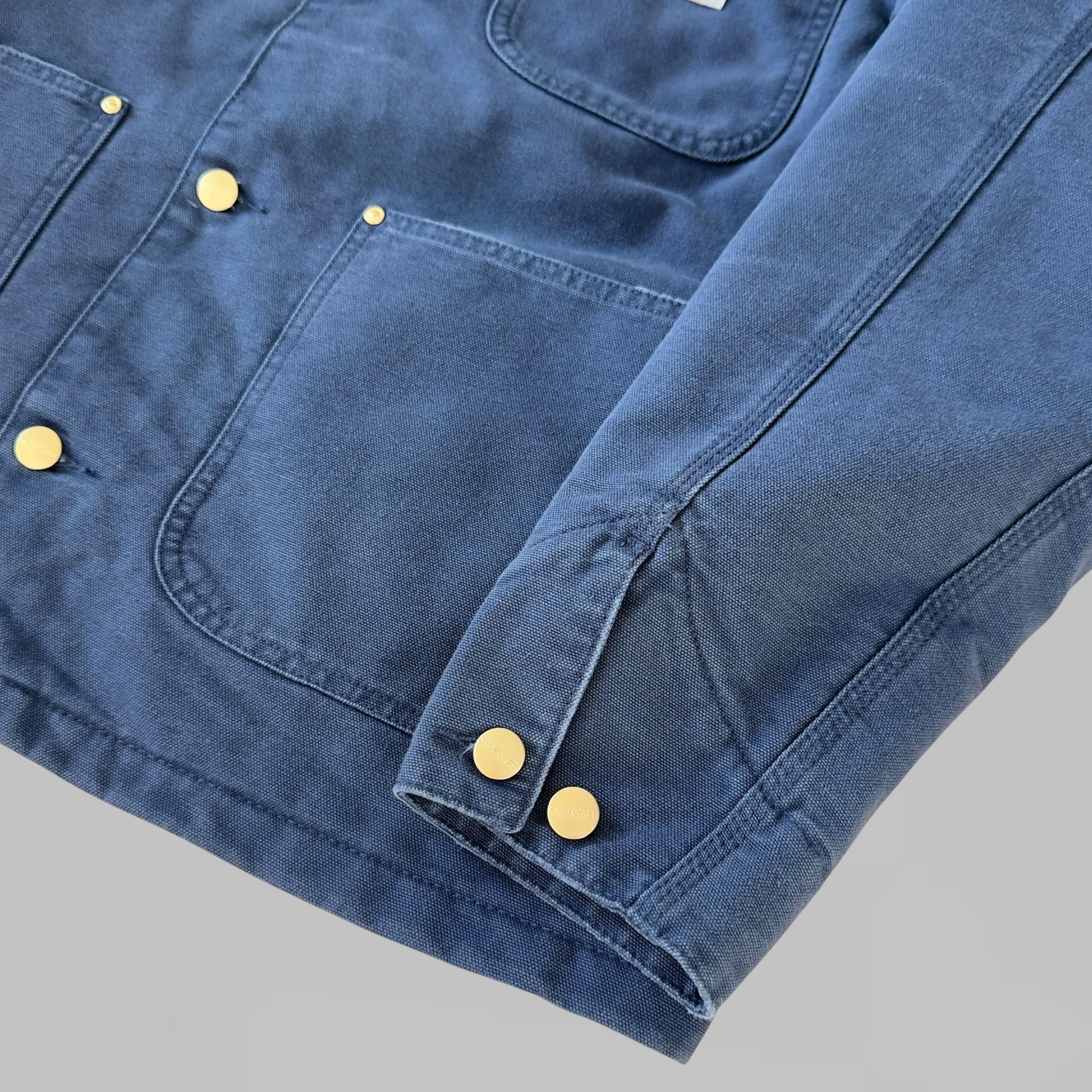 Carhartt Wip Carhartt WIP OG Chore navy jacket size M new Size US M / EU 48-50 / 2 - 5 Thumbnail
