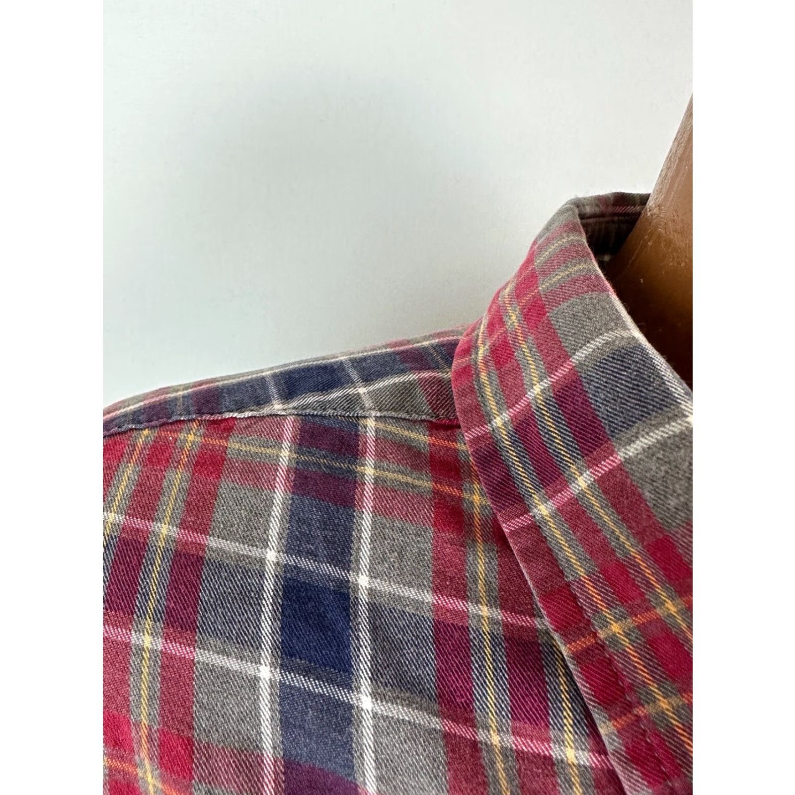Dockers VINTAGE Dockers Button-Down Shirt Men's 2XL Tall Plaid Gray 90s Casual Outdoor Size US XXL / EU 58 / 5 - 3 Thumbnail
