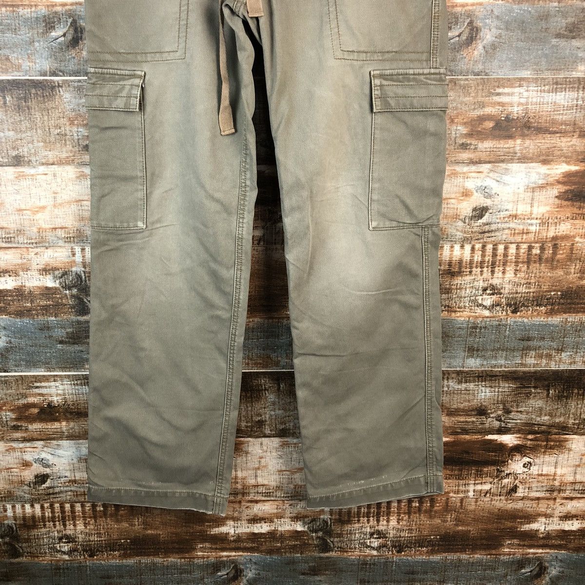 Levi's Levis military tactical Green Cargo Multipocket Pants #A2439 Size US 32 / EU 48 - 6 Thumbnail