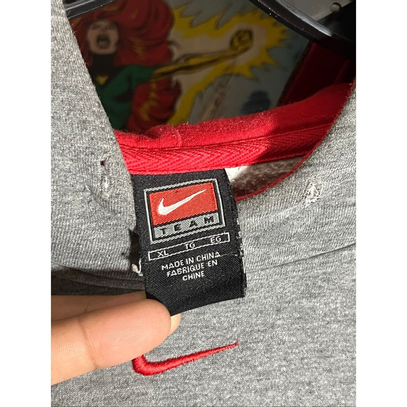 Nike Vintage Y2K Team Nike Ohio State Buckeyes University Hoodie Size US XL / EU 56 / 4 - 5 Thumbnail