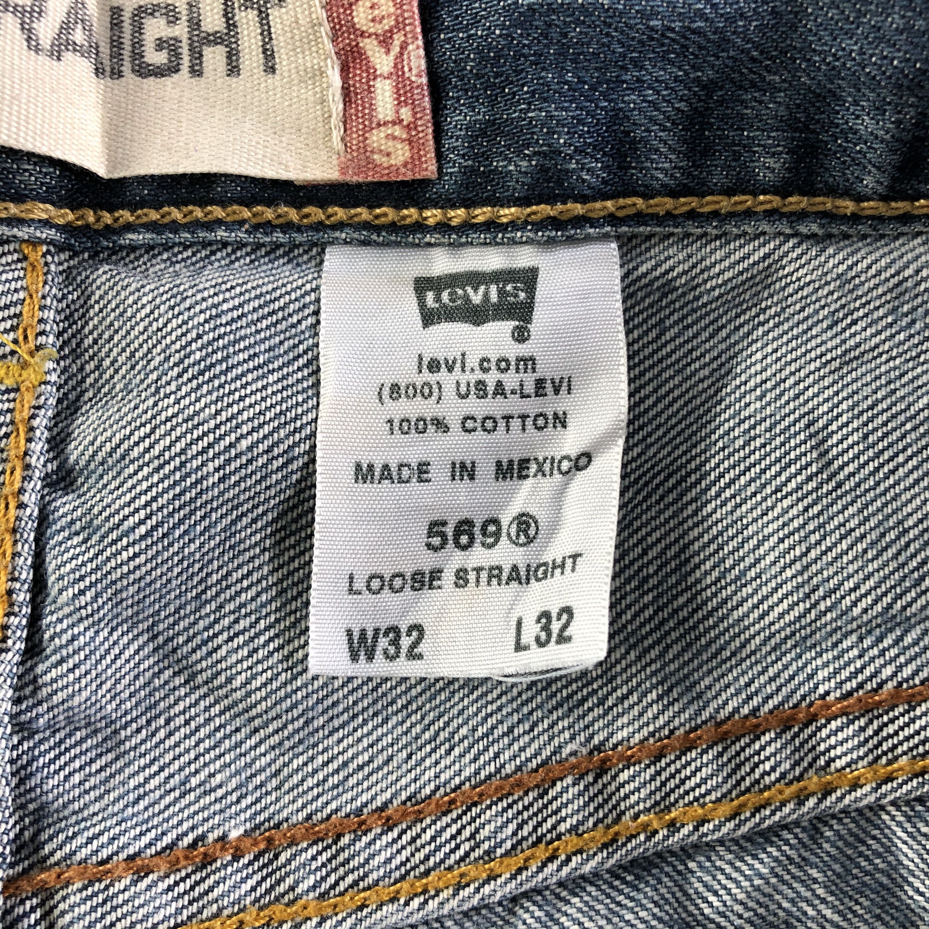 Levi's Vintage Levis 569 Jeans-J4214 Size US 34 / EU 50 - 11 Thumbnail
