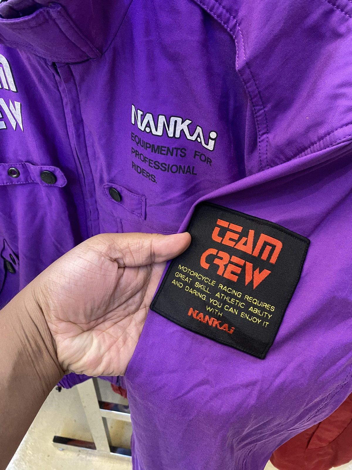 Japanese Brand Nankai Motocycle Riding Jacket Size US L / EU 52-54 / 3 - 3 Thumbnail