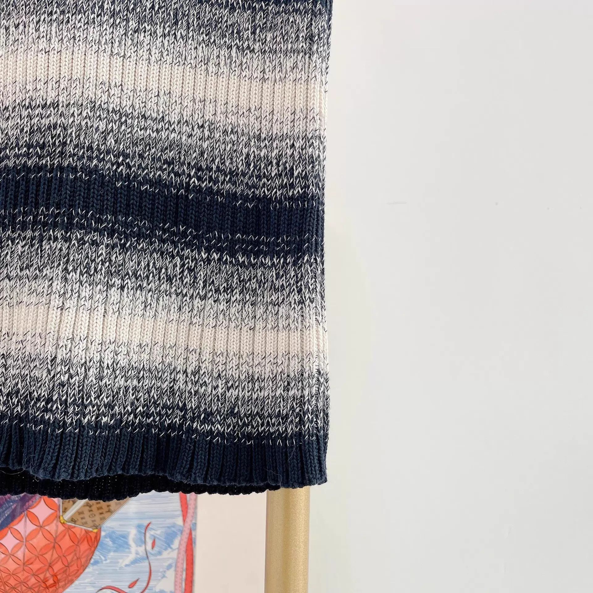 Dior Dior Striped Knit Dress EU36 Pre-Owned Size XS / US 0-2 / IT 36-38 - 4 Thumbnail