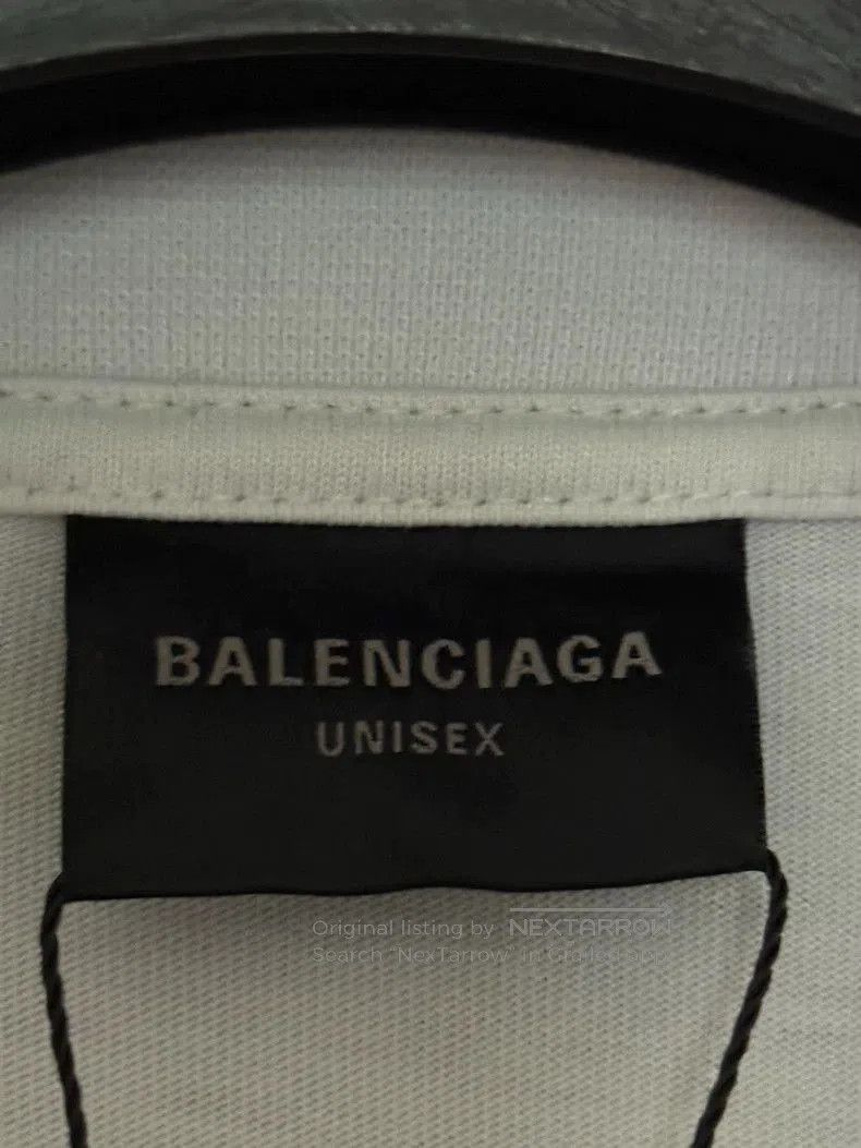 Balenciaga Balenciaga Short Sleeve T-shirt with Embroidery. Size US XS / EU 42 / 0 - 3 Thumbnail