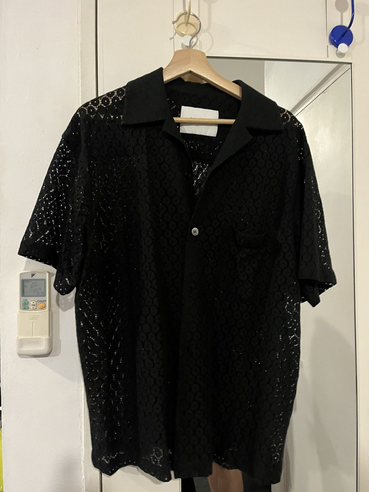 Goodfight Goodfight boxy lace short sleeve button up LA Size US L / EU 52-54 / 3 - 1 Thumbnail