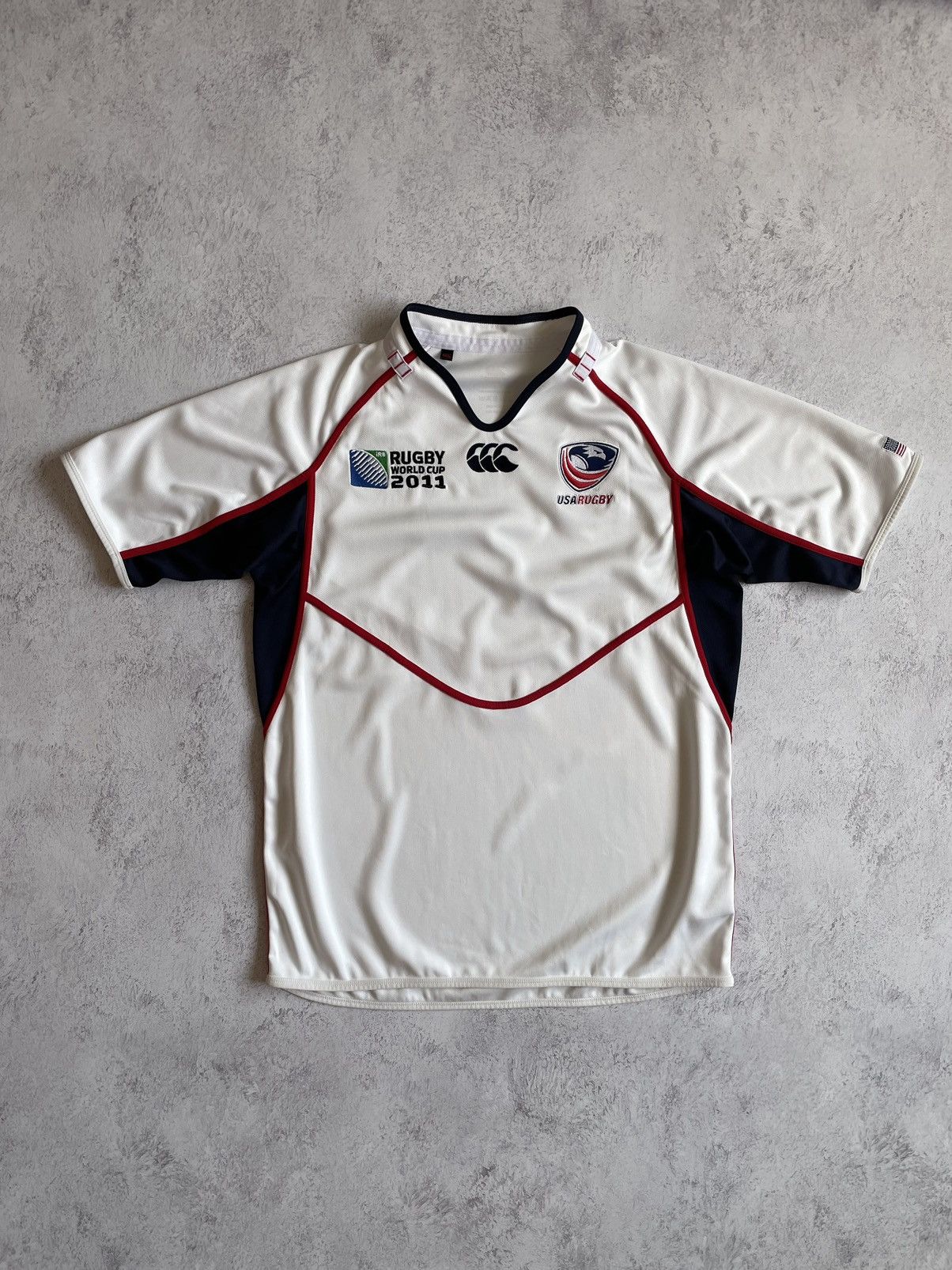 Nike Canterbury World Cup 2011 USA Rugby Jersey L Size US L / EU 52-54 / 3 - 1 Thumbnail