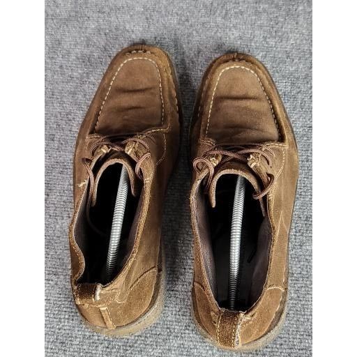 Johnston & Murphy Johnston And Murphy Chocolate Brown Chukka Boot Men Sz 12M L Size US 12 / EU 45 - 8 Thumbnail