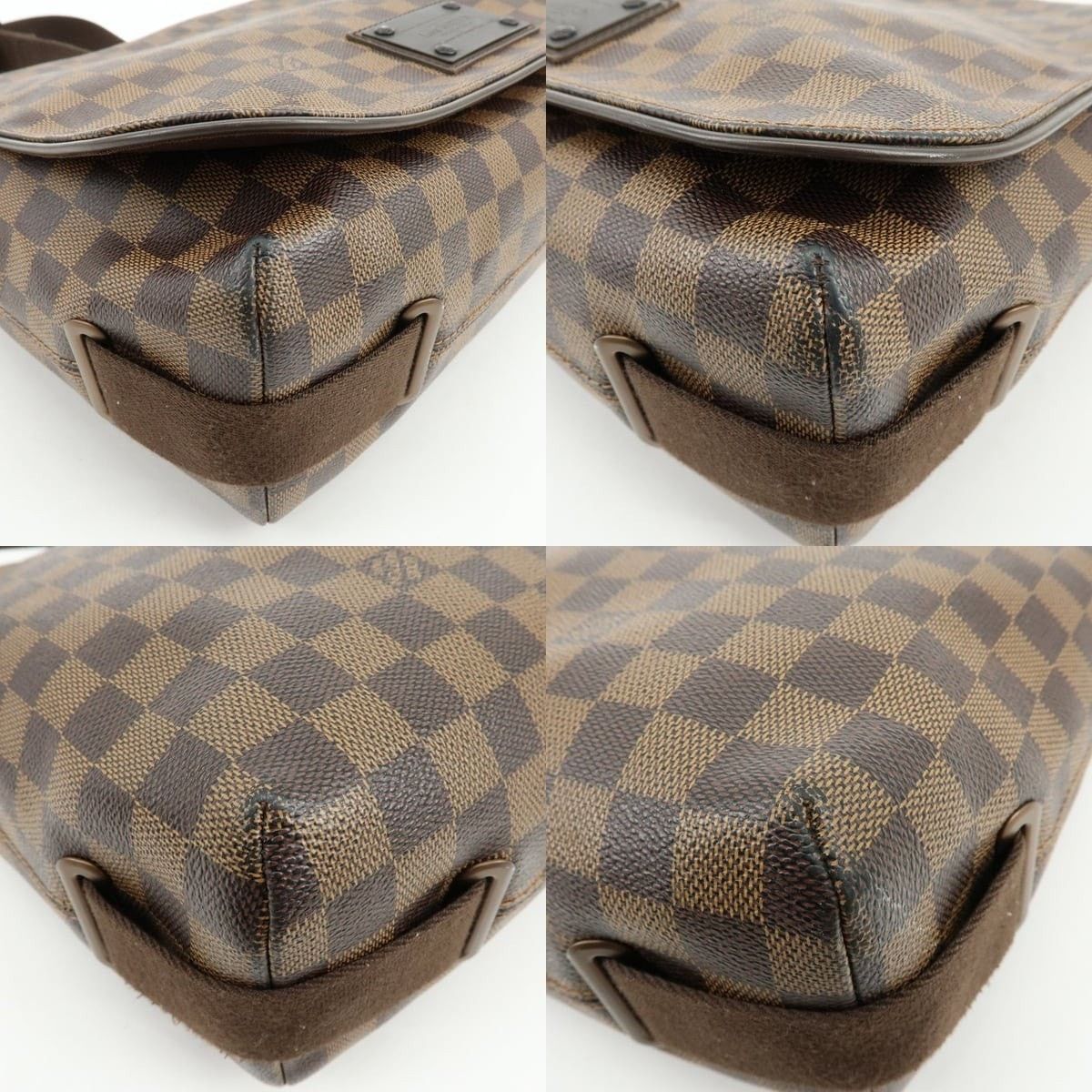 Louis Vuitton Louis Vuitton Damier Ebene Brooklyn Messenger Bag Size ONE SIZE - 5 Thumbnail