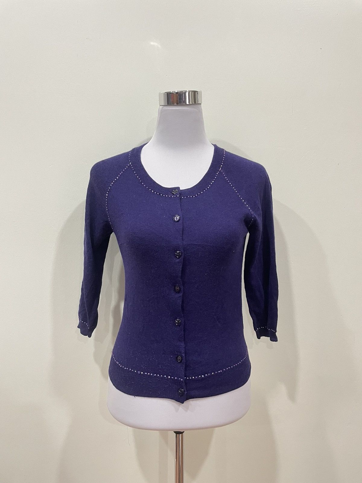 image of Rebecca Taylor Shirt in Purple, Women's (Size XS)