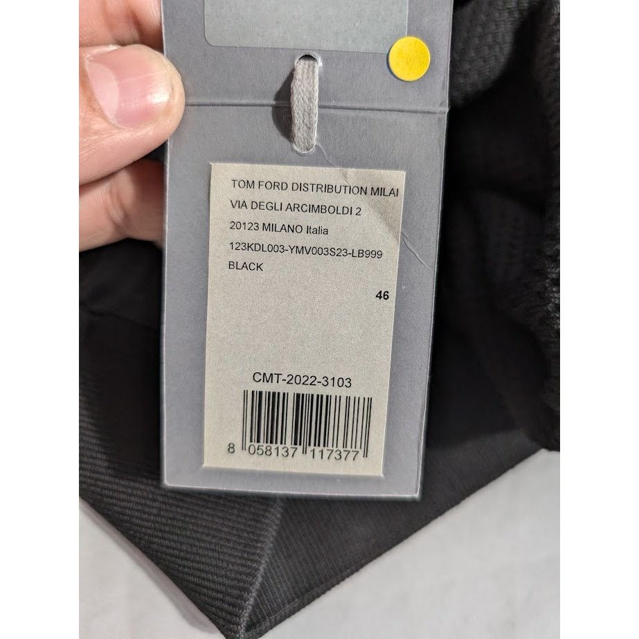 Tom Ford o1rshd1 Zip Hoodie in Black Size US S / EU 44-46 / 1 - 19 Thumbnail