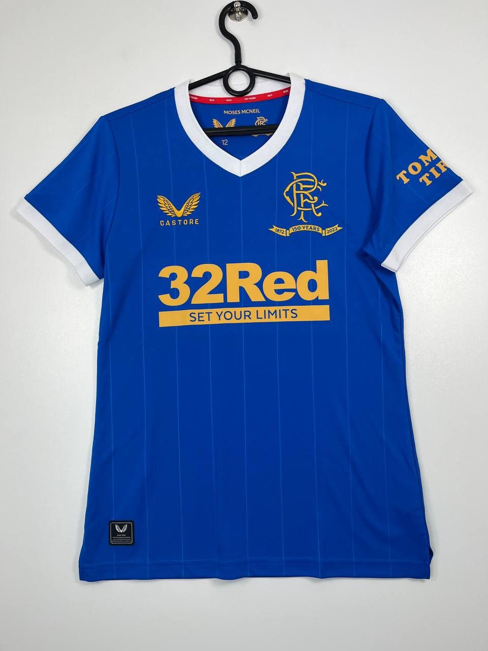 Castore Rangers FC 2022 Home Football Soccer Shirt Castore Size M Size US S / EU 44-46 / 1 - 1 Thumbnail