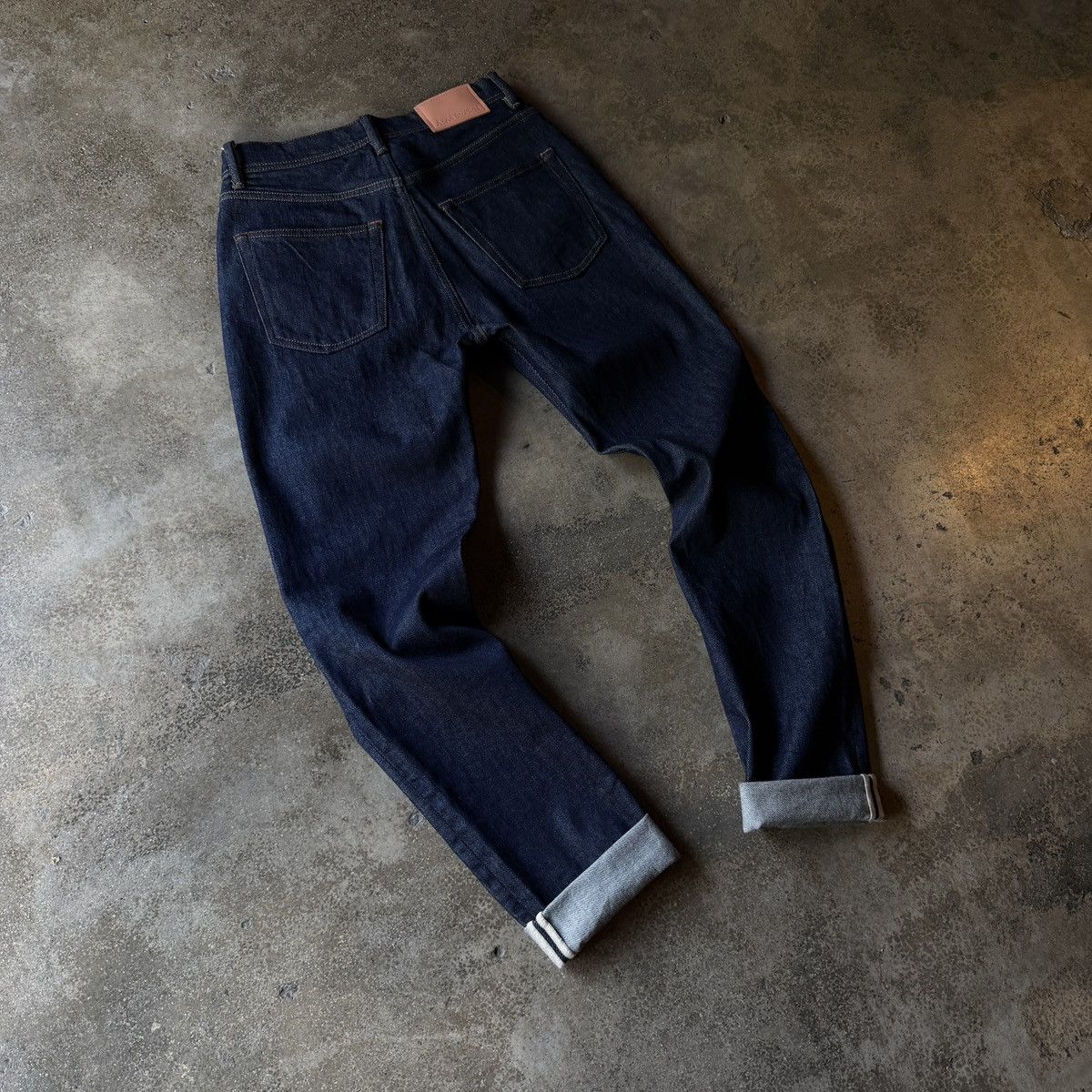 Acne Studios Baggy Jeans Acne Studios Selvedge Raw Denim Size US 27 - 2 Thumbnail